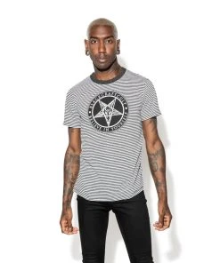 ACDC Mens Believe In Yourself - Striped Tee