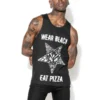 Blackcraft Cult Mens Wear Black Eat Pizza - Tank Top 1 Blackcraft Cult Mens Wear Black Eat Pizza - Tank Top