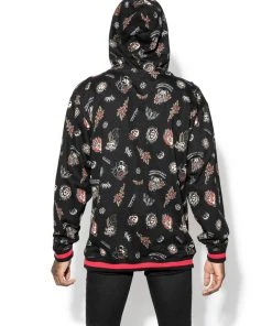 ACDC Ouija Flash - Color Block Hooded Pullover Mens