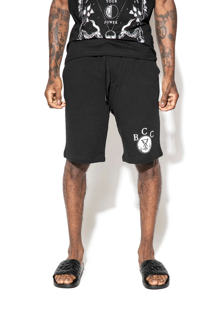 Blackcraft Cult Know Your Power Sweat Shorts Mens 4 Blackcraft Cult Know Your Power Sweat Shorts Mens