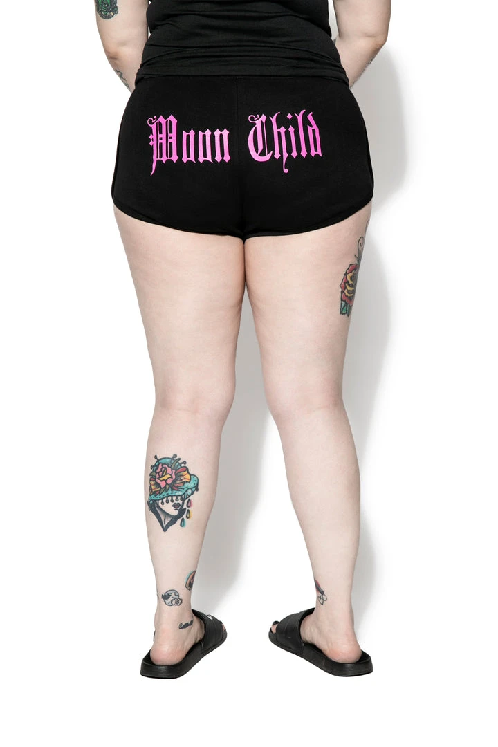 Blackcraft Cult Moon Child Shorts Womens 7 Blackcraft Cult Moon Child Shorts Womens