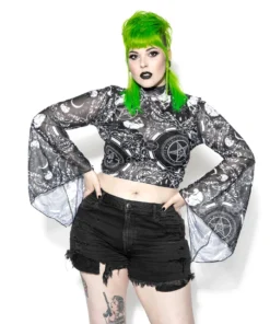 ACDC Womens Dream State - Mesh Bell Sleeve