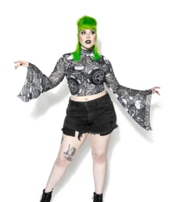 ACDC Womens Dream State - Mesh Bell Sleeve