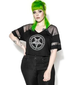 ACDC Believe In Yourself - Mesh Crop Jersey