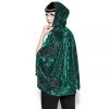 ACDC Green Baroque - Velvet Cape 2 ACDC Green Baroque - Velvet Cape