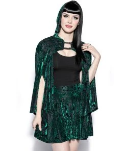 ACDC Green Baroque - Velvet Skirt 15 ACDC Green Baroque - Velvet Skirt