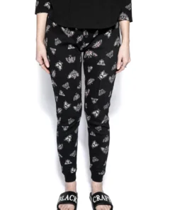 ACDC Pastel Death Moth - Women's Thermal PJ Set