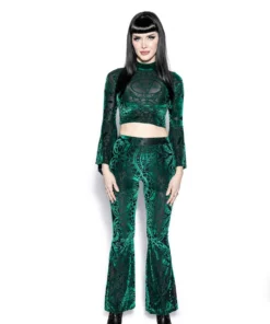 ACDC Green Baroque - Velvet Top