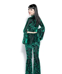 ACDC Green Baroque - Velvet Top