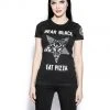 Blackcraft Cult Womens Wear Black Eat Pizza - Women's Tee