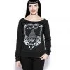 Blackcraft Cult Womens Abracadabra - Women's Scoop Neck Sweater