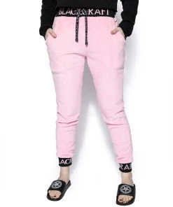ACDC Womens Pink Staple - Women's Sherpa Joggers