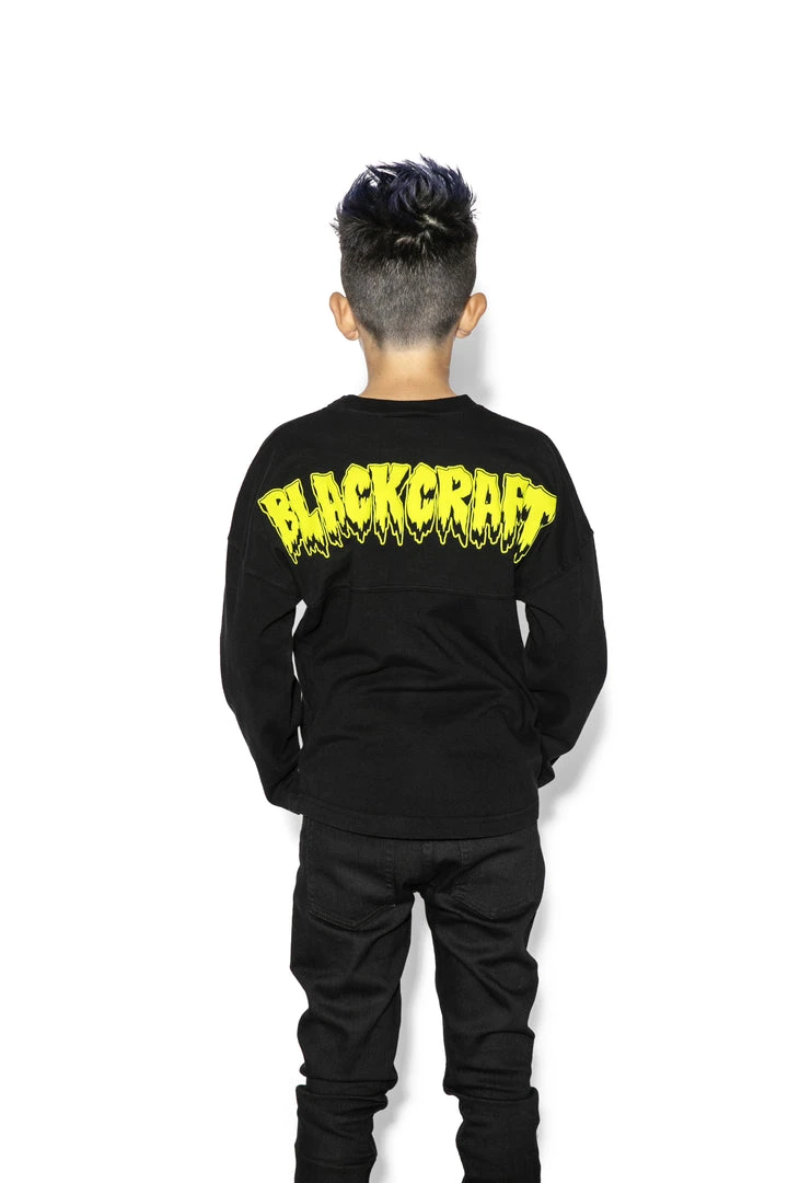 Blackcraft Cult Glow In The Dark Slime - Youth Jersey Sweater 3 Blackcraft Cult Glow In The Dark Slime - Youth Jersey Sweater