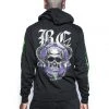Blackcraft Cult Snake Skull - Hooded Pullover Sweater Mens