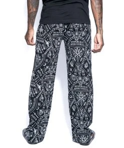 ACDC Mens Alchemical Ouija Print - Unisex Lounge Pant