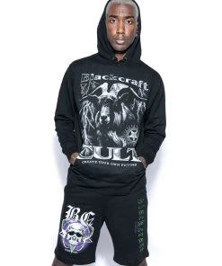 Blackcraft Cult Third Eye Goat - Hooded Pullover Sweater Mens