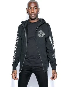 Blackcraft Cult Mens Dead Remains - Zip Up Hoodie
