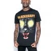 Blackcraft Cult Yellow Eye Cat Mens