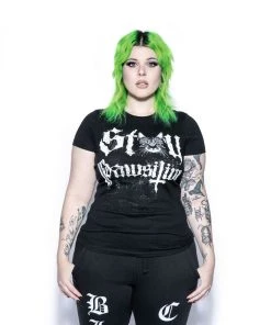 Blackcraft Cult Womens Stay Pawsitive - Women's Tee