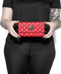 IDS Bags / Wallets Believe In Yourself - Red Quilted Wallet
