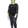 ACDC Pastel Death Moth - Women's Thermal PJ Set