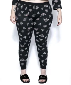 ACDC Pastel Death Moth - Women's Thermal PJ Set