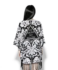 ACDC As Above So Below - Kimono Womens