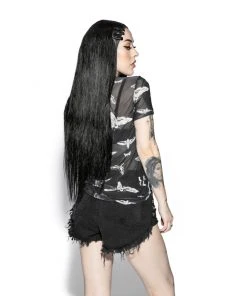 ACDC Womens Death Moth - Mesh Women's Tee