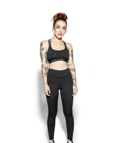 ACDC Blackcraft Black Stripe - Active Leggings