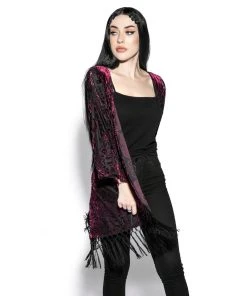 ACDC Womens Baroque - Velvet Kimono 6 ACDC Womens Baroque - Velvet Kimono