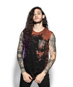 Blackcraft Cult Spirits Of The Dead Bleach Wash- Unisex Sleeveless Tall Tee