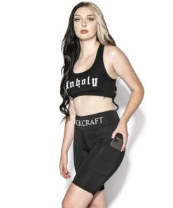 ACDC Blackcraft Black Stripe - Bike Shorts