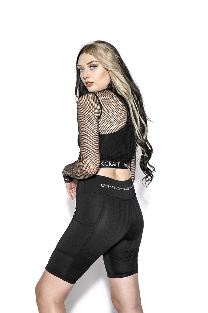 ACDC Womens Blackcraft - Women's Fishnet Long Sleeve Crop 6 ACDC Womens Blackcraft - Women's Fishnet Long Sleeve Crop