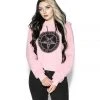 ACDC Believe In Yourself - Pink Women's Sherpa Hoodie
