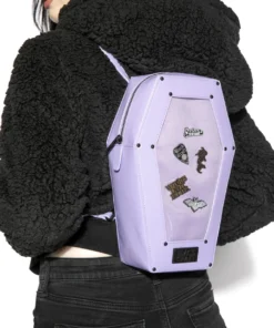 IDS Purple Pin Collector - Coffin Backpack Bags / Wallets
