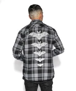 Blackcraft Cult Release The Bats - Flannel Mens 10 Blackcraft Cult Release The Bats - Flannel Mens