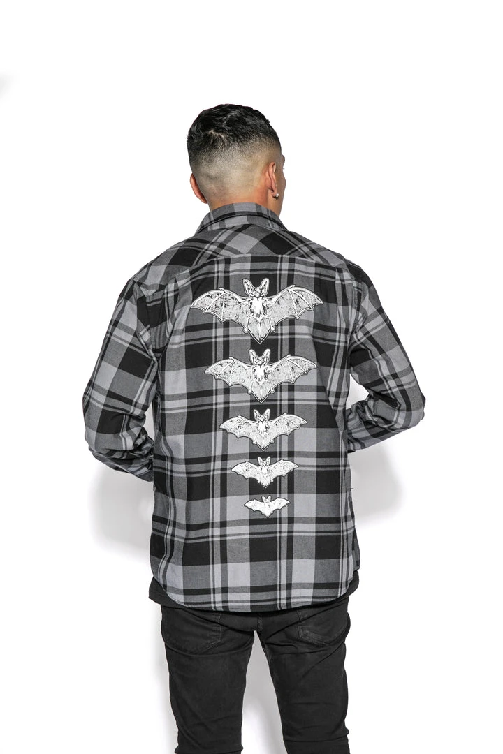 Blackcraft Cult Release The Bats - Flannel Mens 5 Blackcraft Cult Release The Bats - Flannel Mens