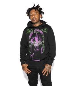 Blackcraft Cult Mens Mystic Eye - Hooded Pullover Sweater