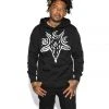Blackcraft Cult BCC Goat - Hooded Pullover Sweater Mens