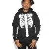 Blackcraft Cult Skeleton - Hooded Pullover Sweater Mens