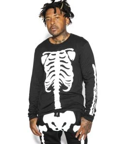 Blackcraft Cult Skeleton - Long Sleeve Tee