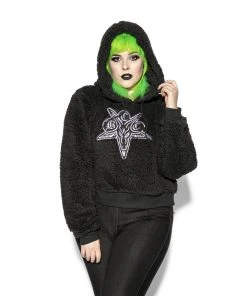 ACDC BCC Goat - Women's Sherpa Hoodie