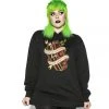 Blackcraft Cult Mens Coffin Skeleton - Hooded Pullover Sweater