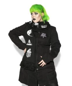 Blackcraft Cult Ram Priest - Knitted Scarf Mens