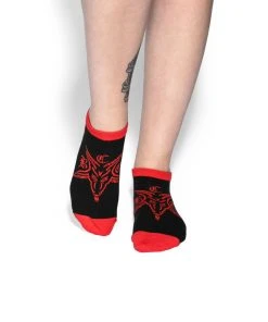 CMT Baphomet Ankle Socks 2 PK Womens