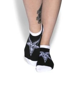 CMT Baphomet Ankle Socks 2 PK Womens
