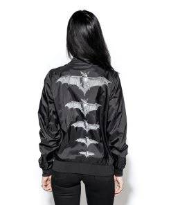 Blackcraft Cult Mens Release The Bats - Unisex Lightweight Bomber