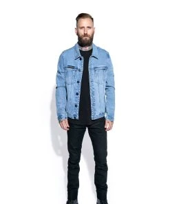 Blackcraft Cult Mens Blue Moon - Unisex Denim Jacket 19 Blackcraft Cult Mens Blue Moon - Unisex Denim Jacket