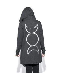 Blackcraft Cult Triple Moon - Cardigan 14 Blackcraft Cult Triple Moon - Cardigan