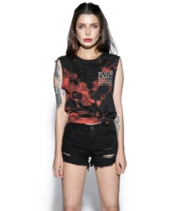 Blackcraft Cult Spirits Of The Dead Bleach Wash- Unisex Sleeveless Tall Tee